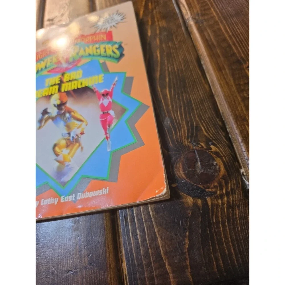 MIGHTY MORPHIN POWER‎ RANGERS THE BAD DREAM MACHINE 1994 paperback
